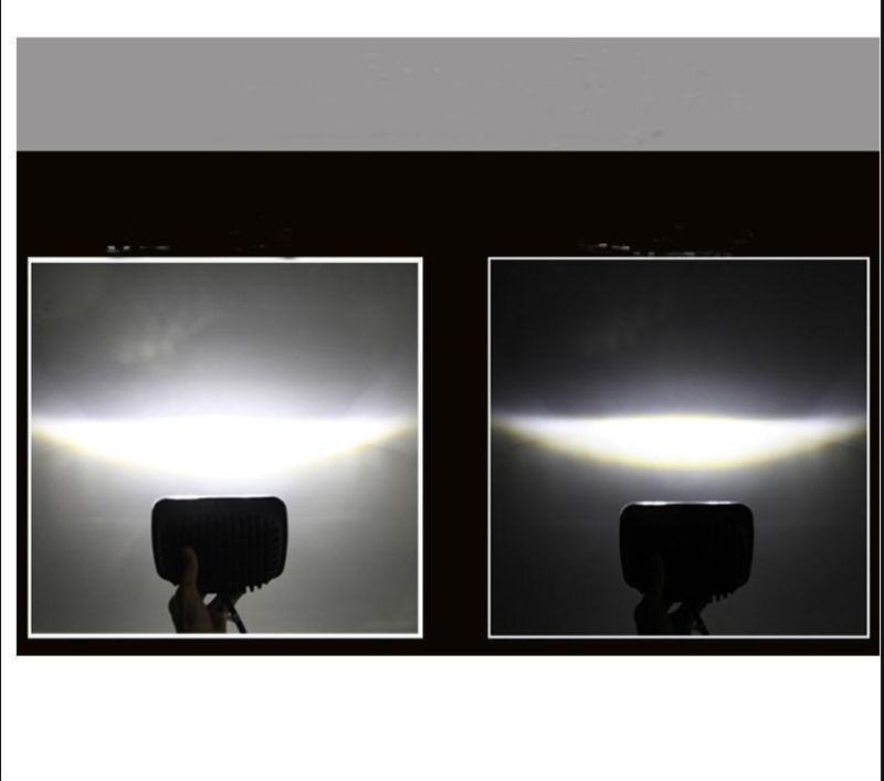 Hot Selling 55W 8000lm IP68 6000K 9-32V High Beam Low Beam Auto Lights LED Headlight Auto Car Light Lamp Jeep Lights