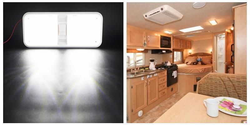 12V 24V Campervan Van Boat Marine Yacht Caravan RV Camper Trailer Motorhome Car Truck Kitchen LED Ceiling Light Lamp