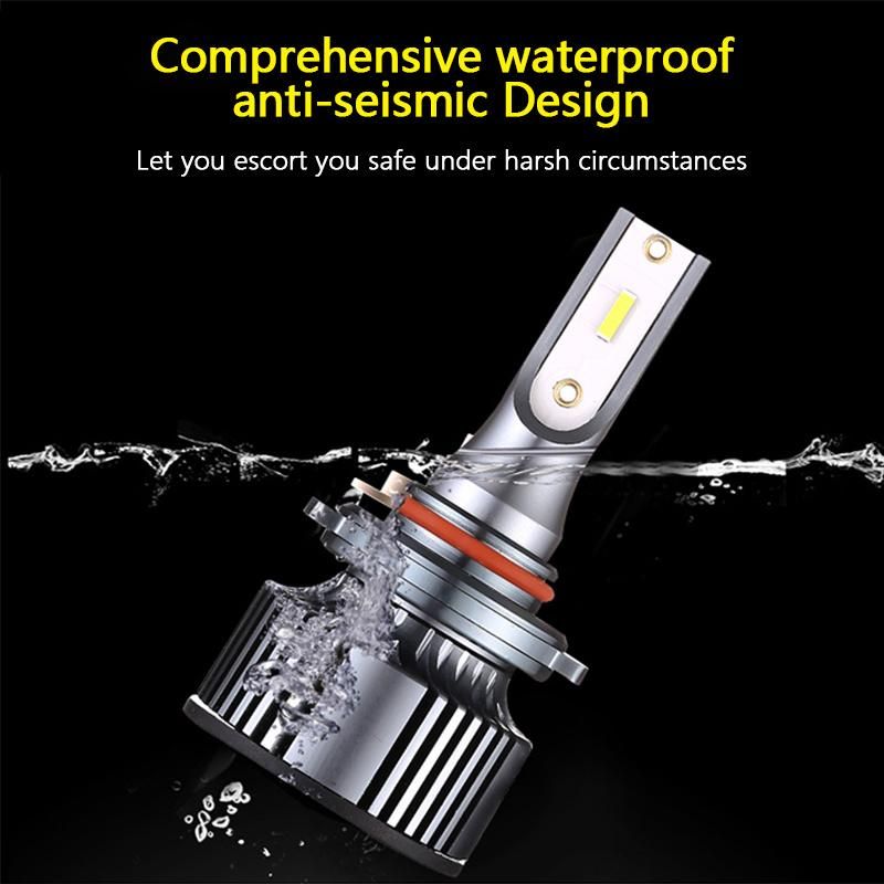 M8 Automobile LED Headlamp H7 H4 High Brightness 4000K 8000lm IP68 Headlight Bulbs Auto Fog Light Headlamp High Beam Low Beam Light