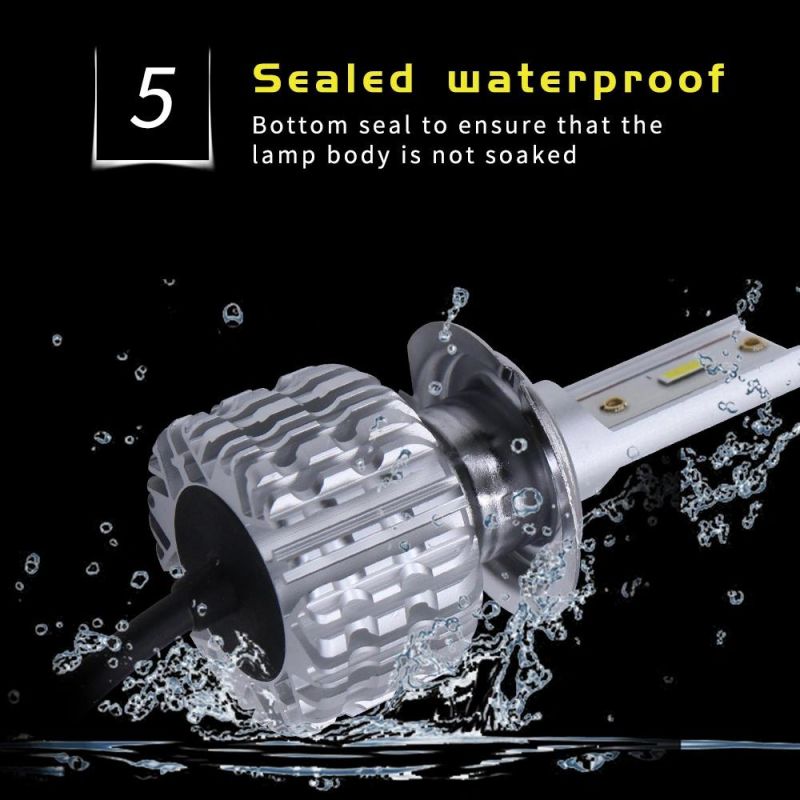 S1 Auto H3 H8 H11 H4 LED H7 Bulb Car Headlight High Low Beam 12V 24V Fog Light Kit Automobile Headlight Bulb