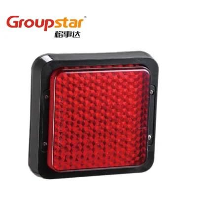 Car Accessories 12V 24V Adr Square Dump Truck Trailer Indicator Turn Signal LED Tail Light for Truck