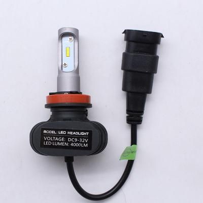 Car LED Lamp S1 Car Headlight H3 H4 H7 H8 H11 H13 H16 Car LED Headlight with 4000lm