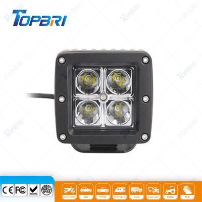 Work Light 12W Amber White Motorcycle CREE LED Fog Light