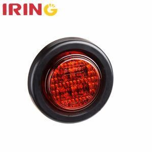 2.5&prime;&prime; Round Red LED Indicator Automotive Side Marker Lights for Truck Trailer with DOT