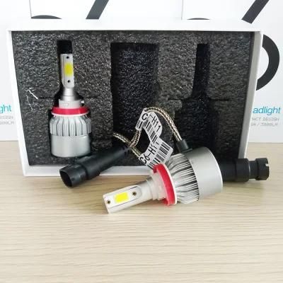 Car Accessories C6 H8 H9 H11 12V LED Headlight Bulbs