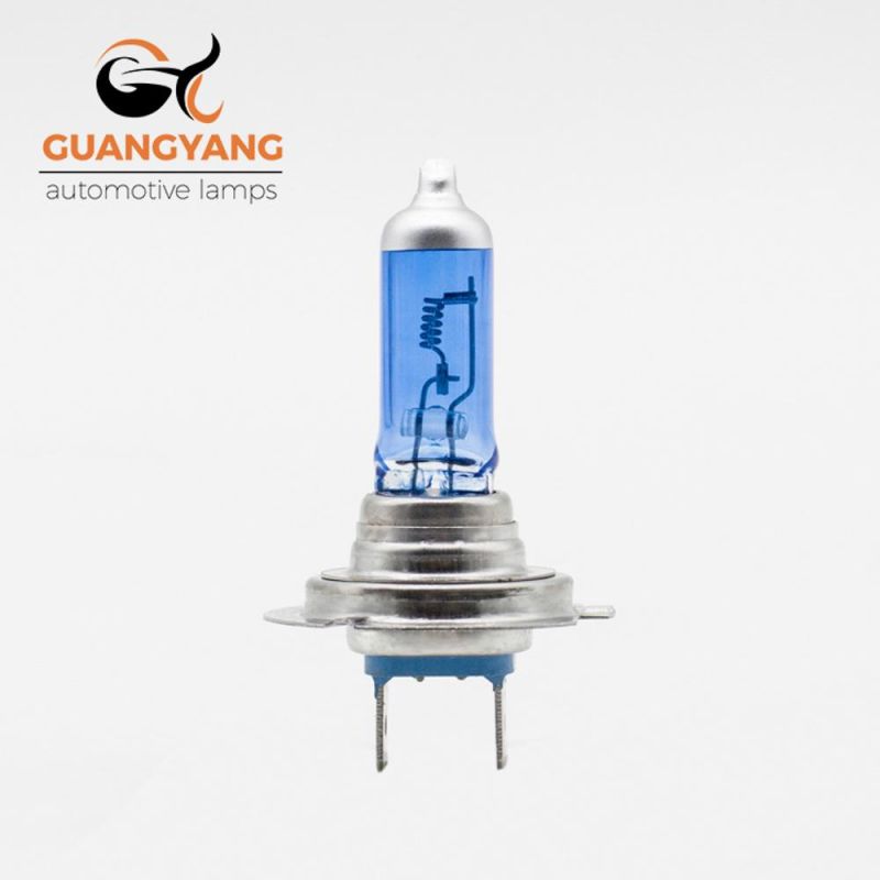 High Quality H7 24V 100W Super White Halogen Bulb Blue Color Headlight