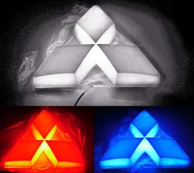 Popular 2010 for Lancer 4D Car Logo Car LED Emblem