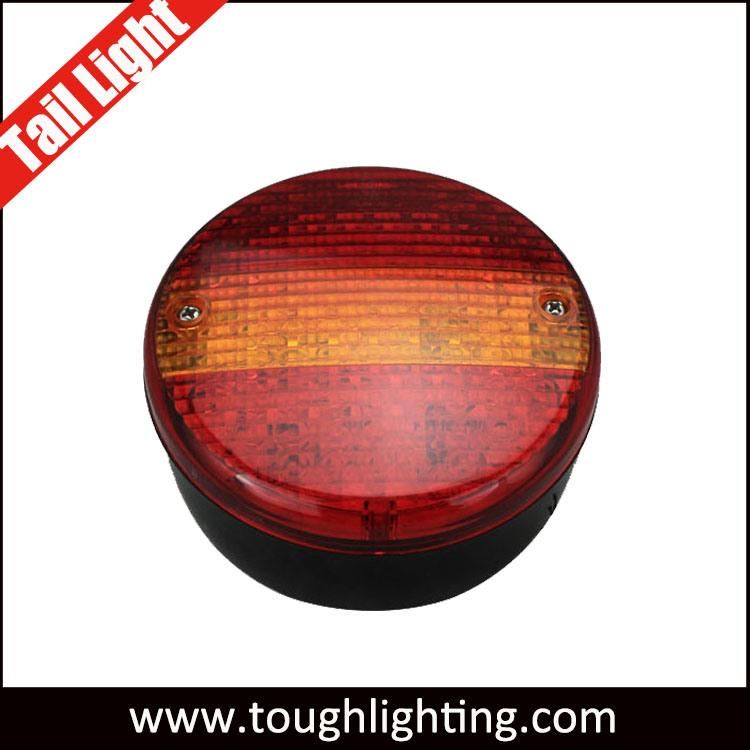 E-MARK LED Round Hamburger Truck Trailer Rear Stop Indicator Lamp