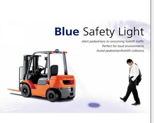 Bonsen New Product 80V Forklift Blue LED Safety Spotlight Warning Work Light Blue Spot Light