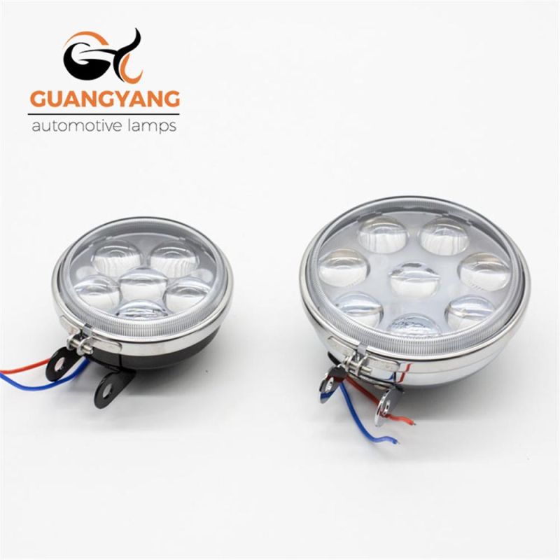 Auto LED Sealed Beam 3inch Super White Lens Low Beam and High Beam 12V 24V