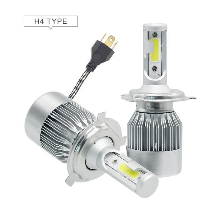 Hot Sale COB LED Headlight of C6 H4 Conversion Kit12V 8000lm for Driving Light Auto Lights