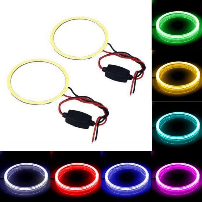 Wholesale 2PCS Flexible DRL LED Daytime Running Light Soft Guide Angle Eyes LED Strip Auto Lamp for Car Headlight