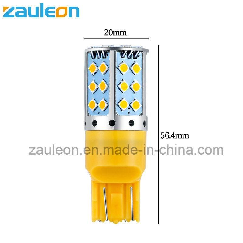 Auto Parts LED Turn Light T20 W21/5W 7443 Amber Bulb