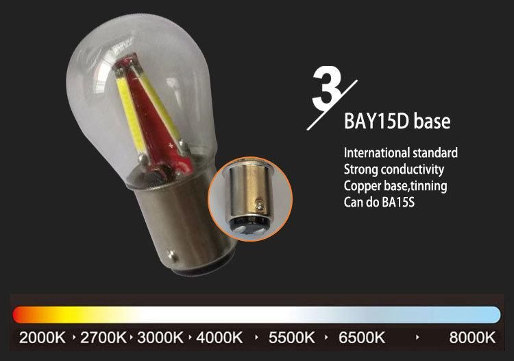 S25 P21W 1156 1157 Ba15s Bay14D LED Light Bulb for Car and Truck