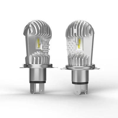 Auto Lighting System LED H4 High Low Beam Mini Size 40W 2000lm Automotive LED Bulb