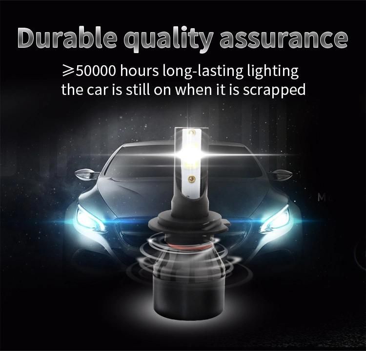 Super Bright 2PCS Mini L1 LED Car Headlight Bulbs 90W 6000K 12000lm Auto Lights Foglight Lamp 9005 9006 H1 H4 H7 H11 Auto Lamps