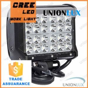 IP 67 Waterproof 72W 5760lm Four Row CREE LED Light Bar