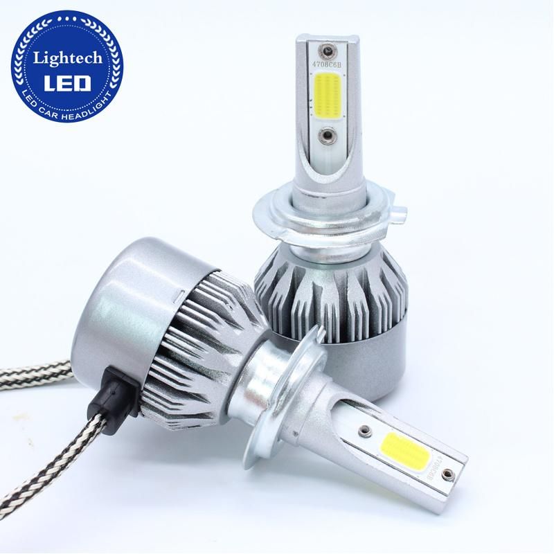 Auto Car Accessories C6 H7 COB LED Car Headlight