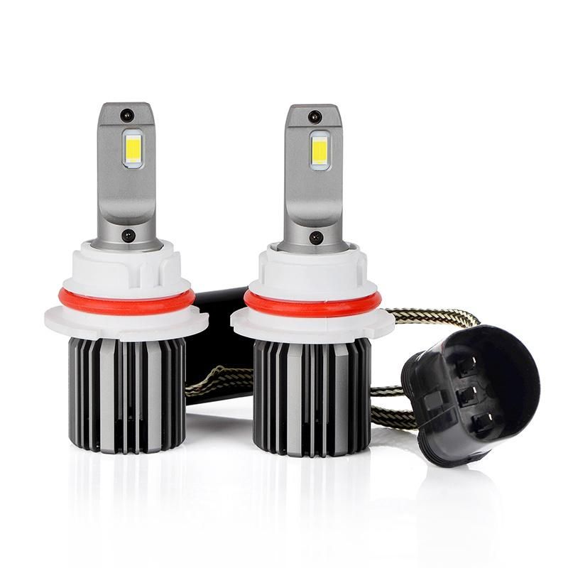 L6 9004 Hb1 High Low Beam White 6000K 50W 6000lm LED Headlight Bulbs