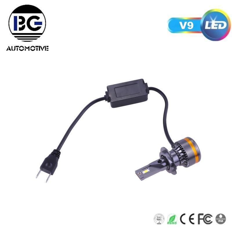 V9 LED H4 H7 H11 H3 12V 24V Auto Head Lamp High Low Beam 8000lm 6000K Fog Light LED Headlight Bulbs