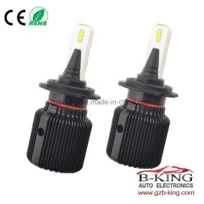 Small Size 4000lm J1 H7 Seoul Csp Car LED Headlight