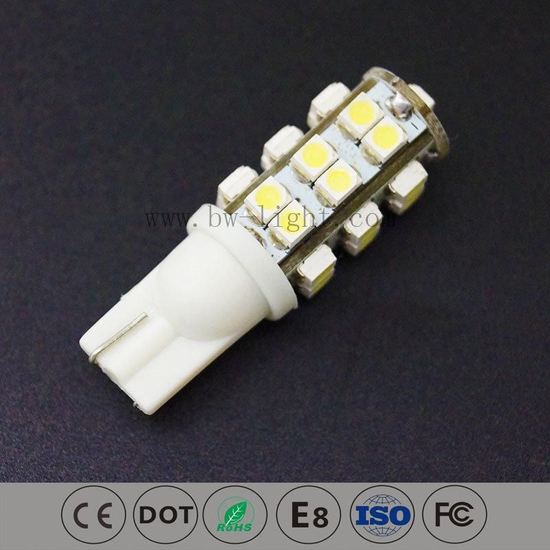 T10 194 168 2825 Warm White LED Car Bulb