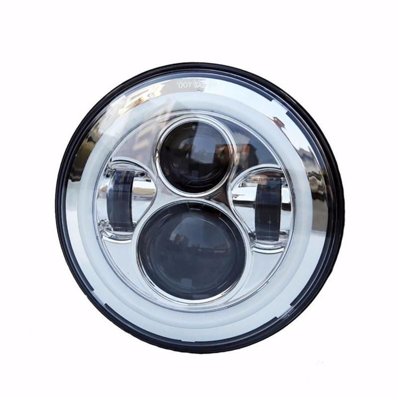 7 Inch 45W Round CREE Offroad LED Headlights with DRL