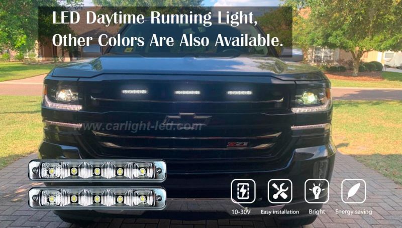 CE RoHS Approved DRL Car Auto LED Daytime Running Light