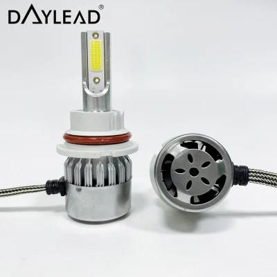 Best Selling Auto Parts Car Bulb H1 H4 H7 H11 9005 9006 9012 Car LED Headlight C6 LED