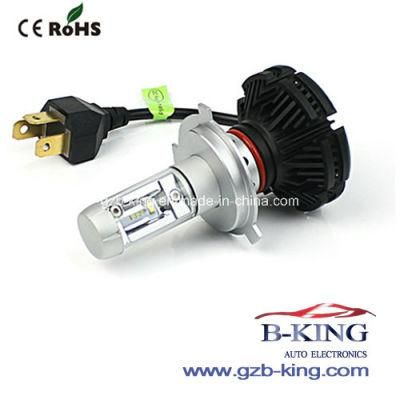 Bright Fanless X3 6000lm Phi-Zes H4 Car LED Headlight