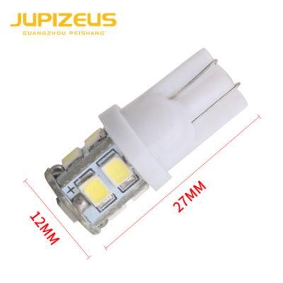 Car LED Light T10 W5w 168 194 2835 Chip 10 SMD LED Car Auto LED Color White Blue Red Side Wedge Light Lamp Bulb DC 12V