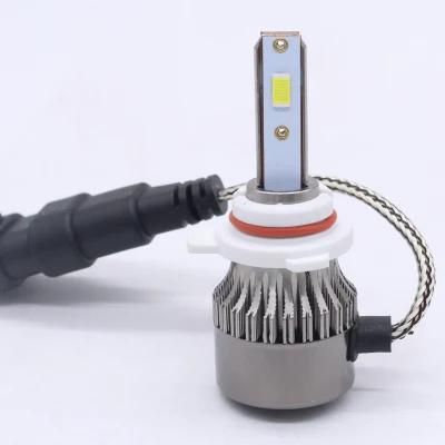 Lightech 5202 9005 9006 9012 H1 H3 H7 H11 H13 LED Headlight Without Fan