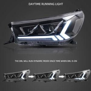 High Profile 4X4 Head Lamp Car for Hilux Revo Rocco