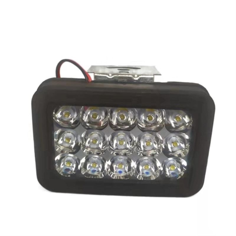 China Wholesale Motorcycle Front Spot Light 15 LED Bulbs Headlight