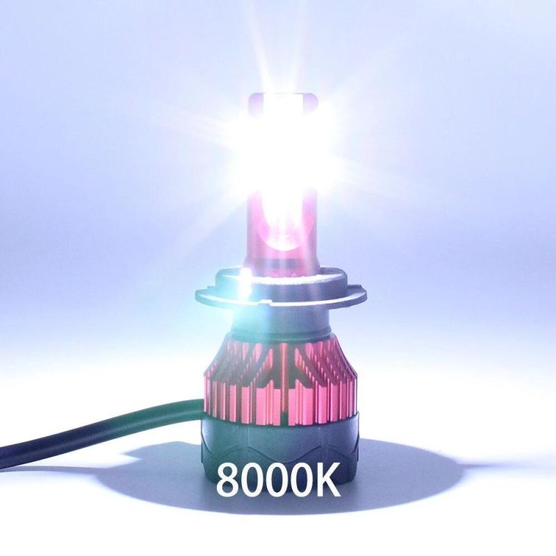 Good Product K5 12V 24V Canbus LED Car Bulb H1h3h7h4 Auto Light 3000K 4300K 6500K 8000K COB Chip Headlight