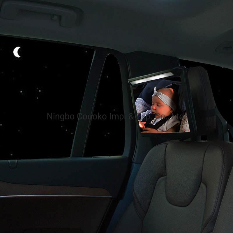 Best Price High Quality Safety Baby Car Mirror with LED Light