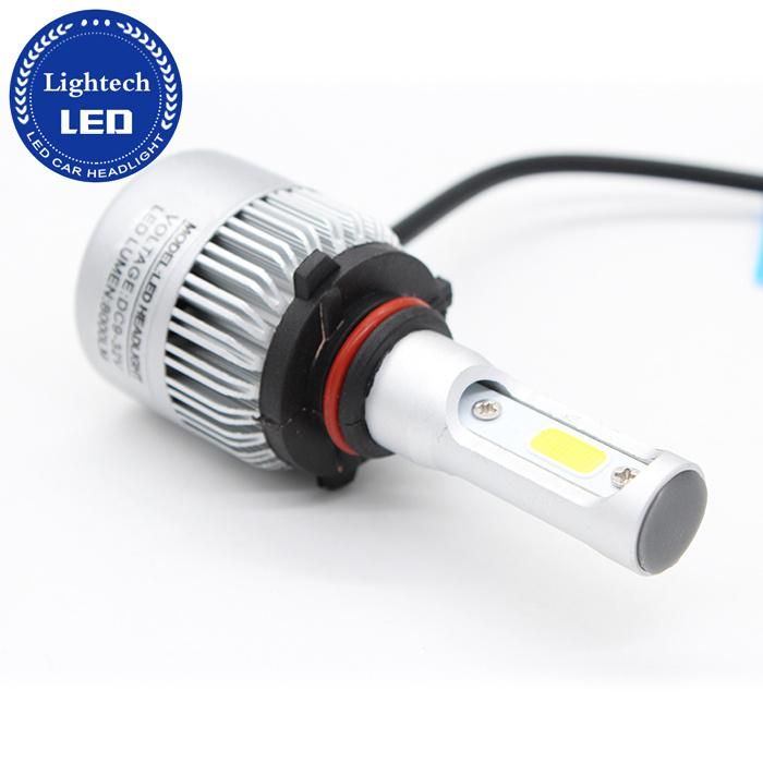 Hot Auto Car Headlight 9006 COB LED 2 Sides White Fog Light Head Lamp Bulb