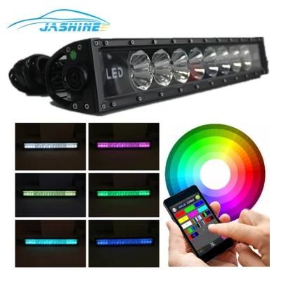 22&quot; 120W RGB Bluetooth APP Light Bar