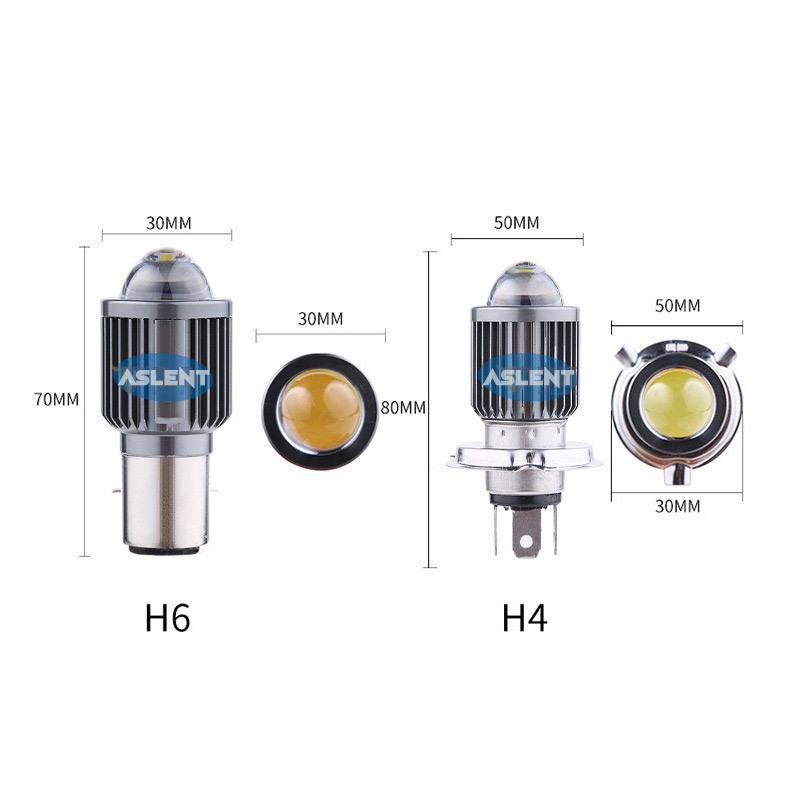 H4 H6 Ba20d Moto LED Motorcycle Headlight with Csp 1800lm