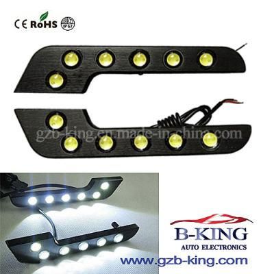 L Shape Aluminum Housing 6 LEDs DRL