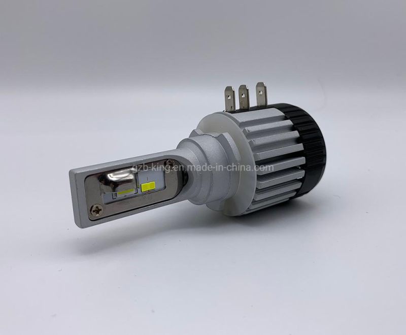 30W 6000lm Canbus Fan Built in H15 Car LED Headlight with DRL