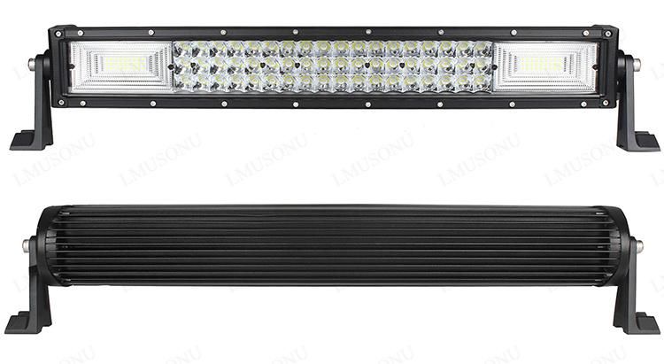 20 Inch 324W off Road LED Light Bar Three Rows