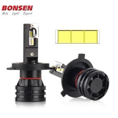 18W Brighter LED Headlight 1800lm LED Car Headlamp IP68 H4 60V Truck M2 Headlight Bulb