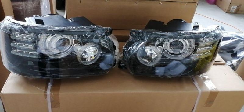 Left & Right Front Car Lamp for Land Rover Range Rover Vogue Vehicle Upgrade 2012