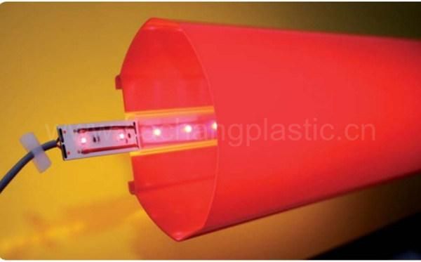 Shell Red Acrylic Coextrusion LED Light Bar Housing