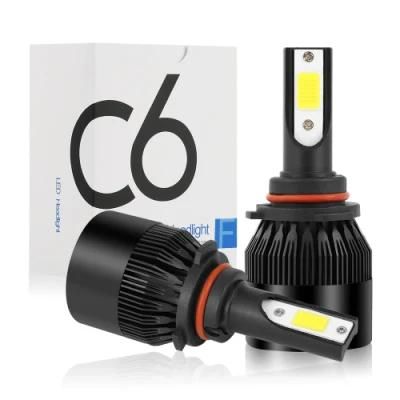 LED C6 H4 H7 H11 Lights Lamp for Car Fog Lights 80W H11 H8 H9 9005 9006 Hb4 LED Headlight Bulb 12V 24V 6000K 12000lm