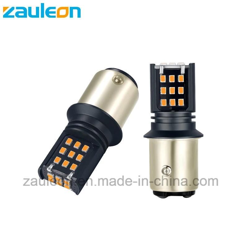 LED 1156 Ba15s Amber Automotive Bulb