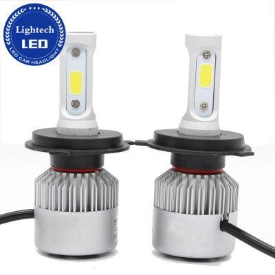 Hot Auto Car Headlight 9006 COB LED 2 Sides White Fog Light Head Lamp Bulb