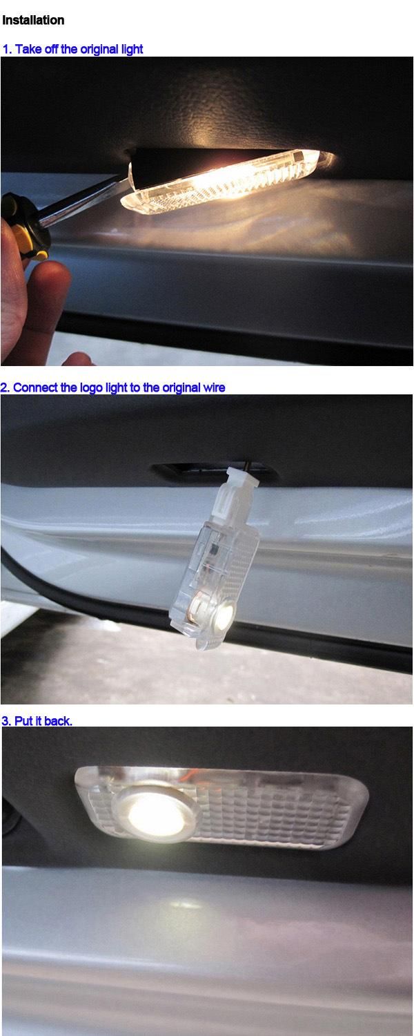 Car Door LED Logo Laser Projector Light (SLL-B)