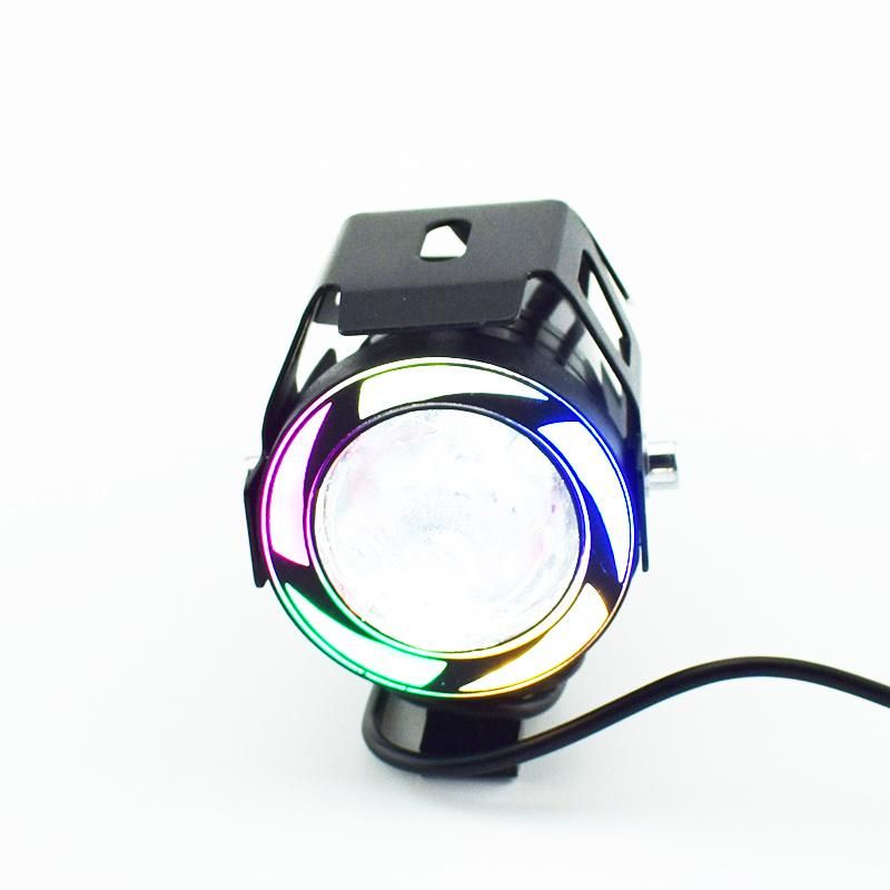 LED Motorcycle Light U7 5 Color Angle Eyes&Devil Eyes Auto Lamps